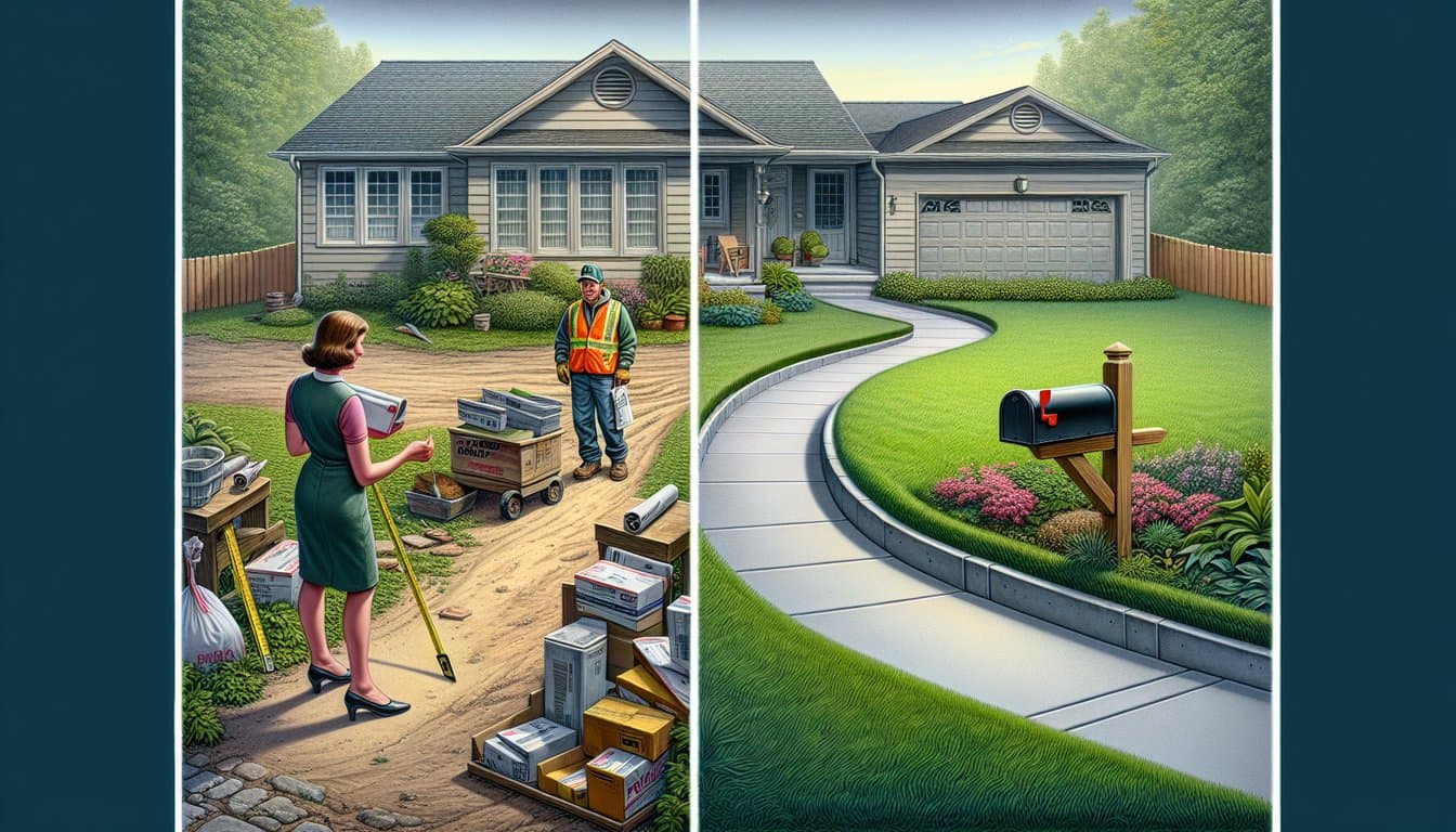 Driveway Transformation Journey