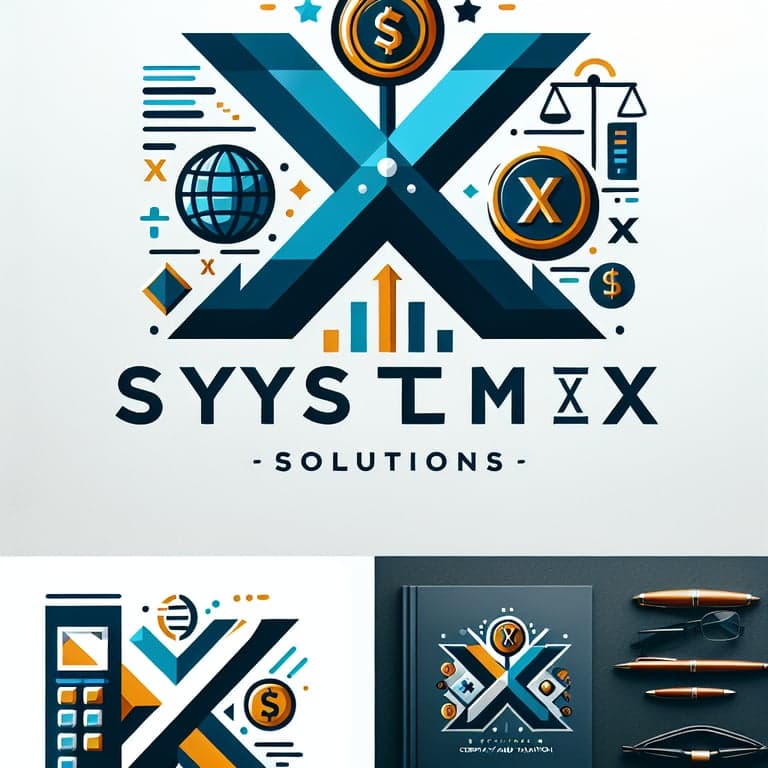 SystemX Solutions Logo Design