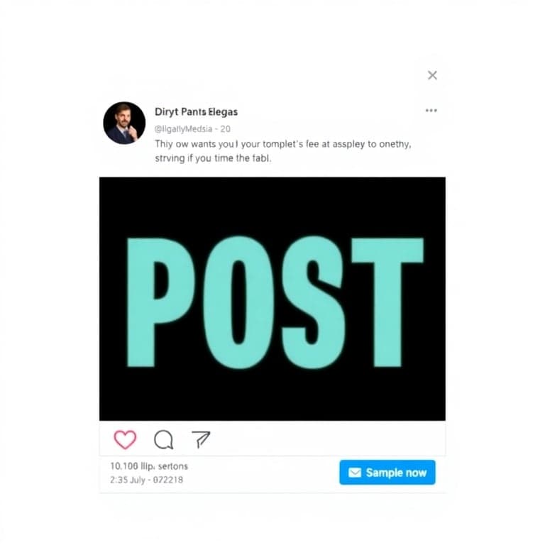 Vibrant Social Media Showcase