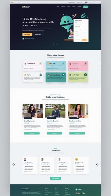 Online Course Marketplace Design