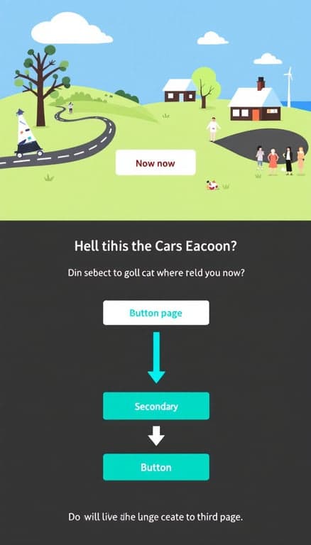 Interactive Three-Page Website Concept