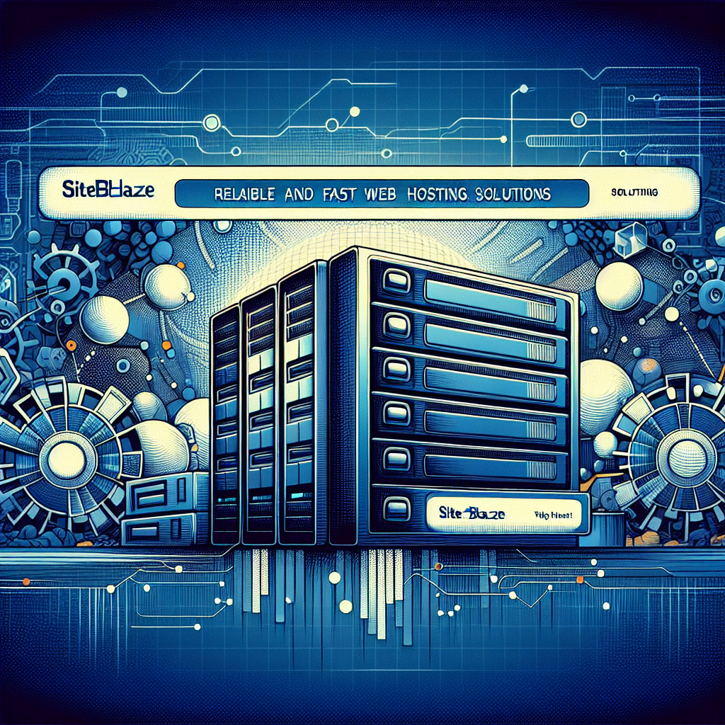 siteblaze.net, slogan: Reliable and Fast Web Hosting Solutions