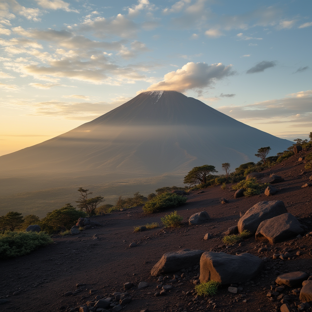 A beautiful website with a picture of mount kilimanjaro in Tanzania