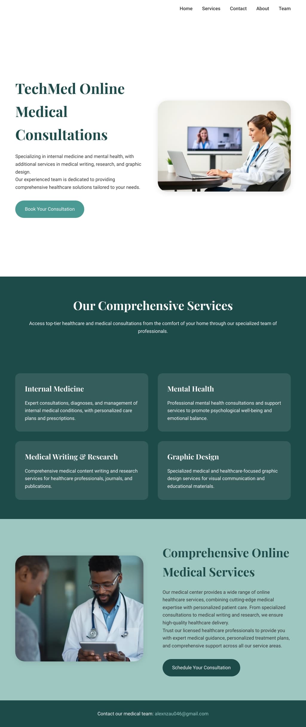 Online Medical Consultation Services | Internal Medicine & Mental
Health