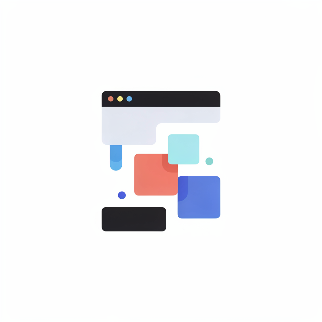 A logo for my SaaS application that builds websites with AI. It's called GetSite.