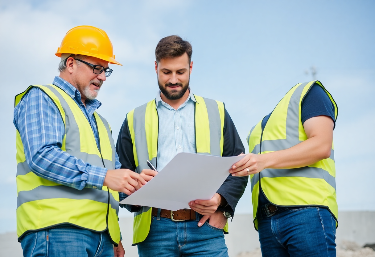 concrete expert providing consultation