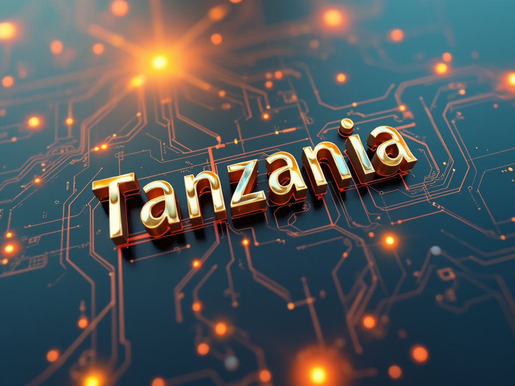 Tanzania AI Marketing Consultant Firm logo with tech-inspired design
