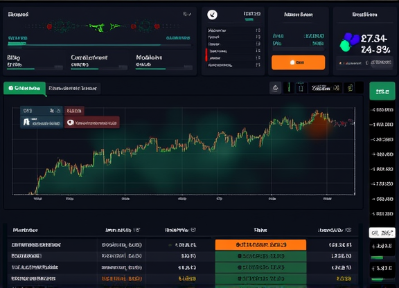 DEX for Dated Futures interface showing trading charts, order books and futures contracts