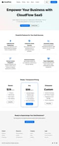 CloudFlow - Your Complete SaaS Platform