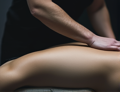 Therapeutic sports massage focusing on muscle recovery and performance enhancement at SHA Massage