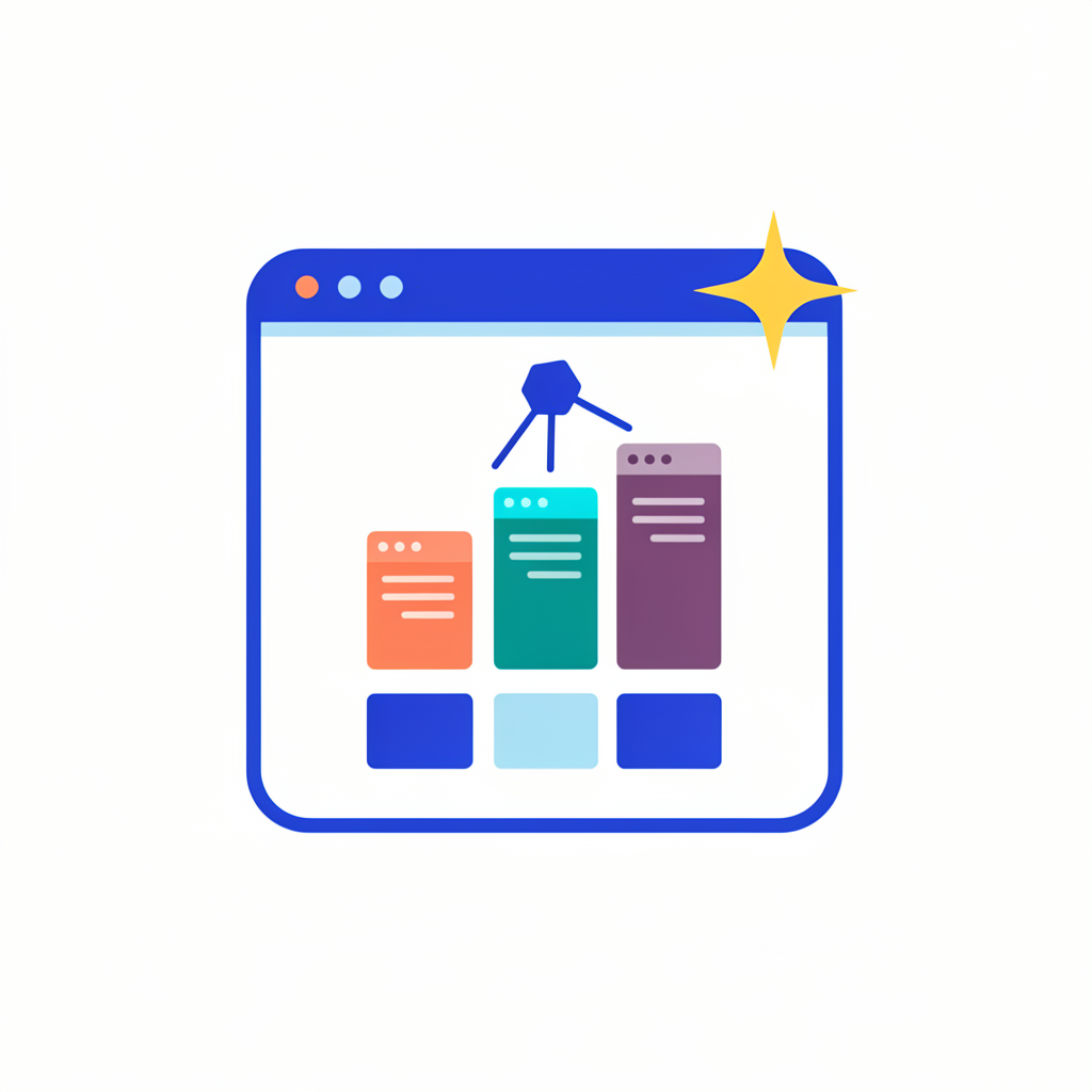 A logo for my SaaS application that builds websites with AI. It's called GetSite.