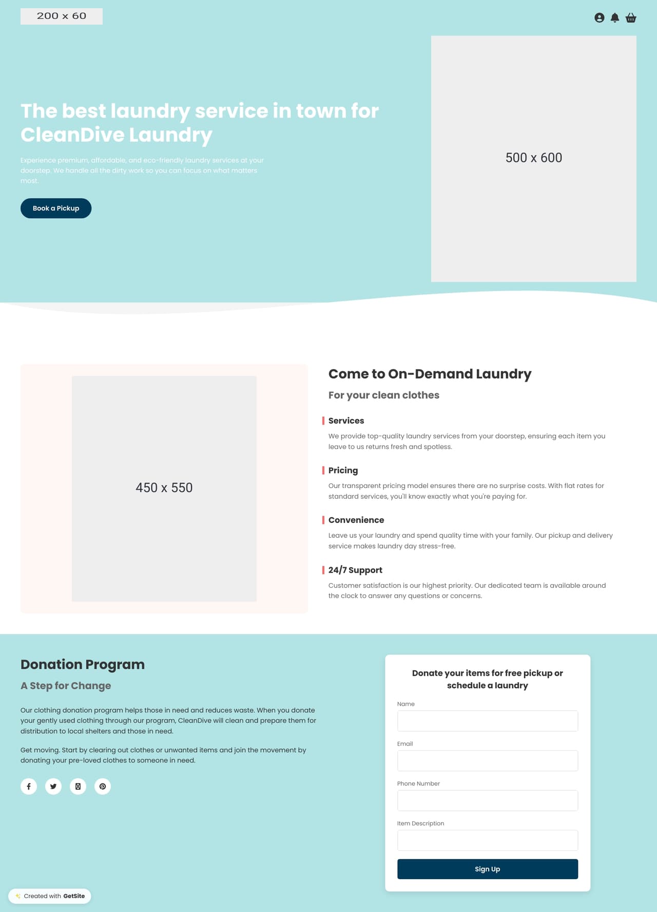 CleanDive - On-Demand Laundry Service