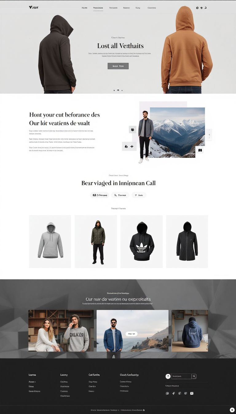 Je souhaite créer un site e-commerce moderne et responsive pour vendre des vêtements. L'objectif est de fournir une expérience utilisateur fluide, avec une navigation intuitive, un système de gestion des produits, un panier d'achat accessible, et des options de paiement variées. Je recherche également des conseils sur le référencement SEO et les options de maintenance après la mise en ligne.